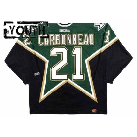 Dětské Hokejový Dres Dallas Stars GUY CARBONNEAU 12 CCM Throwback Authentic